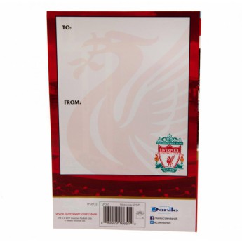 Liverpool życzenia urodzinowe Pop-Up Birthday Card