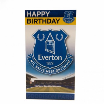 FC Everton życzenia urodzinowe Birthday Card