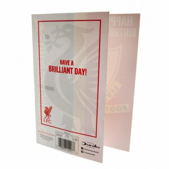 Liverpool życzenia urodzinowe Birthday Card
