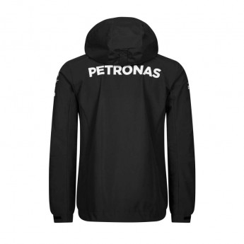 Mercedes AMG Petronas męska kurtka z kapturem black Rain F1 Team 2019