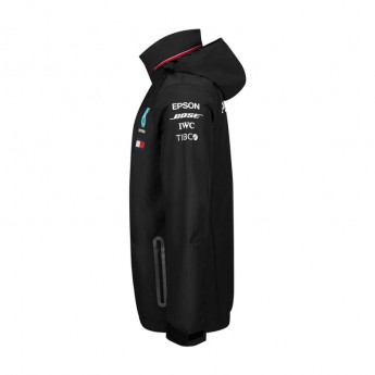 Mercedes AMG Petronas męska kurtka z kapturem black Rain F1 Team 2019