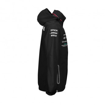Mercedes AMG Petronas męska kurtka z kapturem black Rain F1 Team 2019