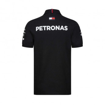 Mercedes AMG Petronas męska koszulka polo black F1 Team 2019