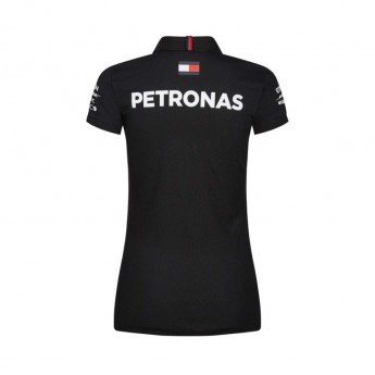 Mercedes AMG Petronas damska koszulka polo black F1 Team 2019
