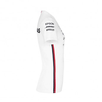 Mercedes AMG Petronas koszulka damska white F1 Team 2019