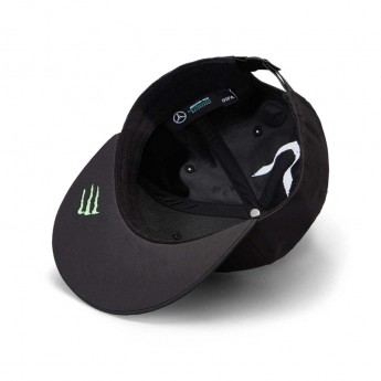 Mercedes AMG Petronas czapka flat baseballówka black Brim Lewis Hamilton F1 Team 2019