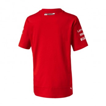 Ferrari koszulka dziecięca red F1 Team 2019