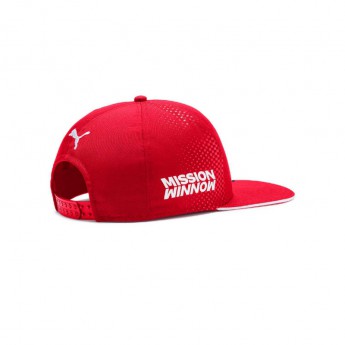Ferrari czapka flat baseballówka Leclerc red F1 Team 2019