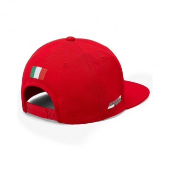 Ferrari czapka flat baseballówka Flat Brim red F1 Team 2019