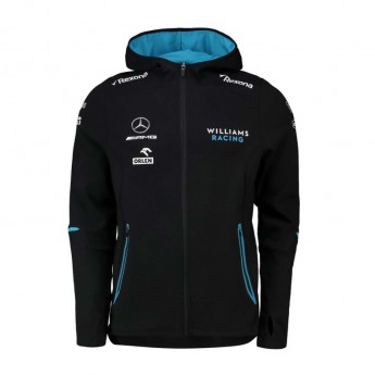 Williams męska bluza z kapturem Team black F1 Team 2019