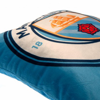 Manchester City poduszka blue logo Cushion