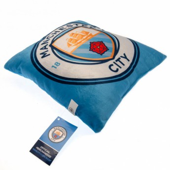 Manchester City poduszka blue logo Cushion