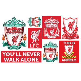 Liverpool naklejka na ścianę Wall Art Crest