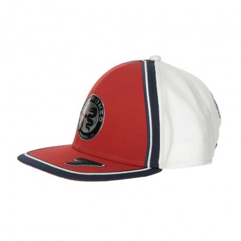 Alfa Romeo Racing czapka flat baseballówka Raikkonen red F1 Team 2019