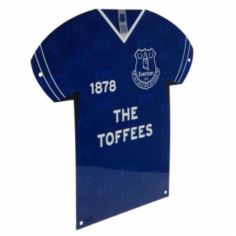 FC Everton metalowy znak Metal Shirt Sign