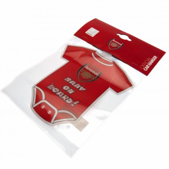 Arsenal mini body do samochodu Baby On Board Sign