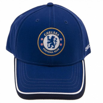 Chelsea czapka baseballówka blue logo