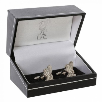Liverpool spinki mankietowe Nickel Plated Cufflinks LB