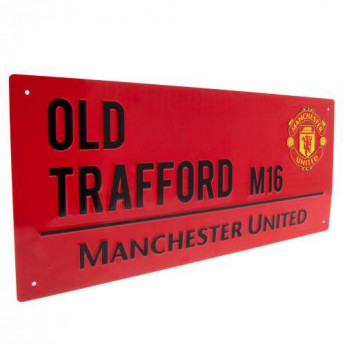 Manchester United F.C. Street Sign RD