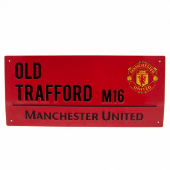 Manchester United tablica na ścianę Street Sign RD