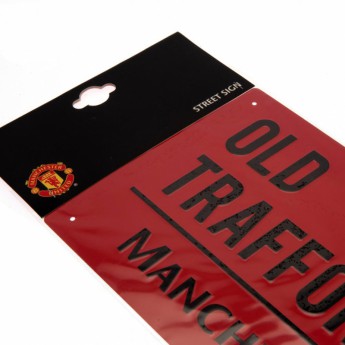 Manchester United tablica na ścianę Street Sign RD