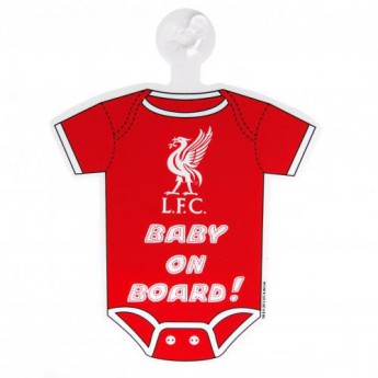 Liverpool mini body do samochodu Baby On Board Sign