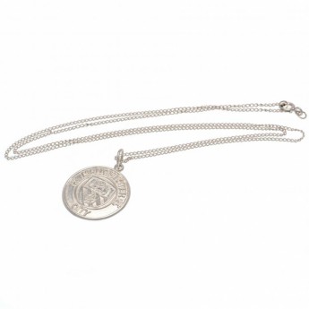 Manchester City naszyjnik z zawieszką Sterling Silver Pendant & Chain