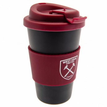 West Ham United kubek podróżny Silicone Grip Travel Mug
