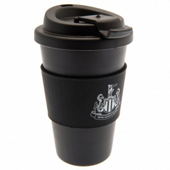 Newcastle United tabiczka dziecko w samochodzie Silicone Grip Travel Mug