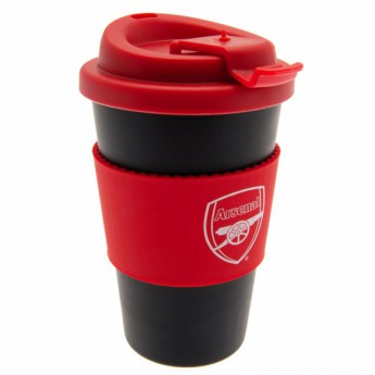 Arsenal kubek podróżny Silicone Grip Travel Mug