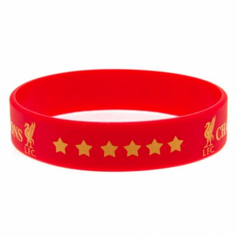 Liverpool opaska silikonowa Champions Of Europe Silicone Wristband