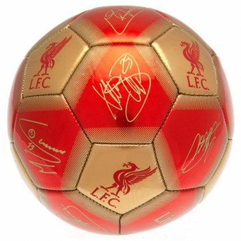 Liverpool piłka Football Signature - size 5