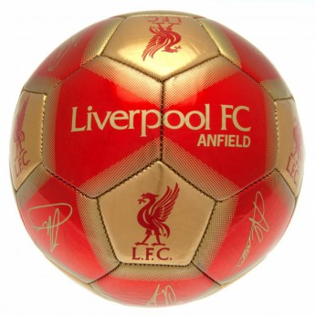Liverpool piłka Football Signature - size 5