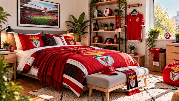 Inspiracja na pokój kibica SL Benfica