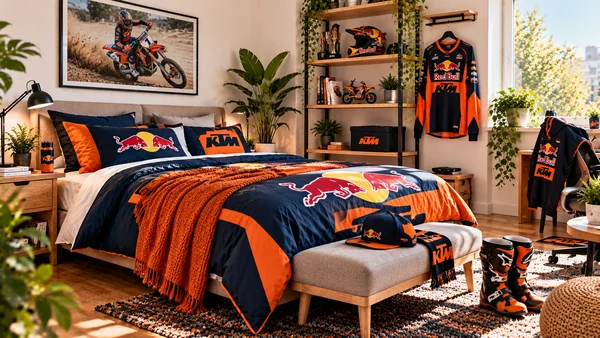 Inspiracja na pokój kibica Red Bull KTM