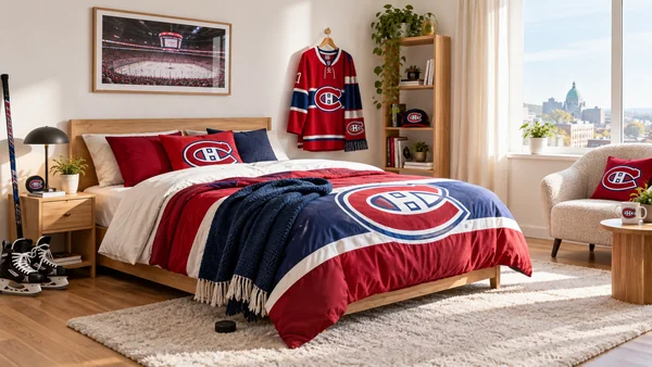 Inspiracja na pokój kibica Montreal Canadiens