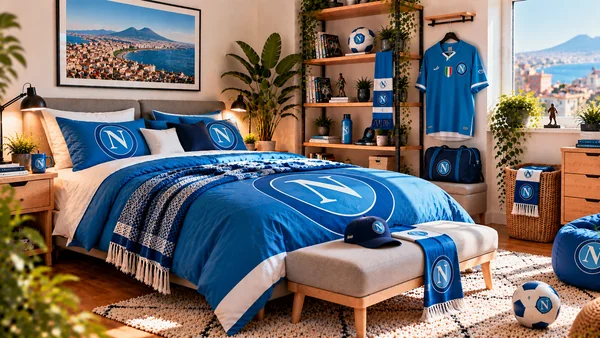 Inspiracja na pokój kibica SSC Napoli