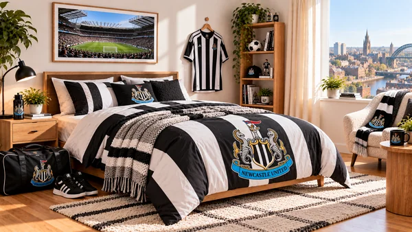 Inspiracja na pokój kibica Newcastle United