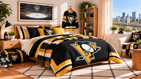 Inspiracja na pokój kibica Pittsburgh Penguins