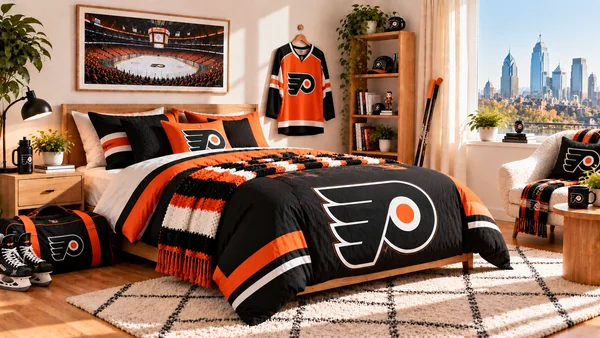 Inspiracja na pokój kibica Philadelphia Flyers