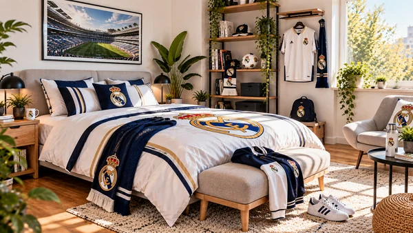 Inspiracja na pokój kibica Real Madrid