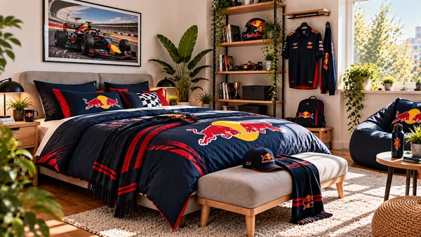 Inspiracja na pokój kibica Red Bull Racing